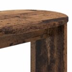 vidaXL Bočný stôl Staré drevo 50 x 39,5 x 55 cm Kompozitné drevo – Obrázok 8