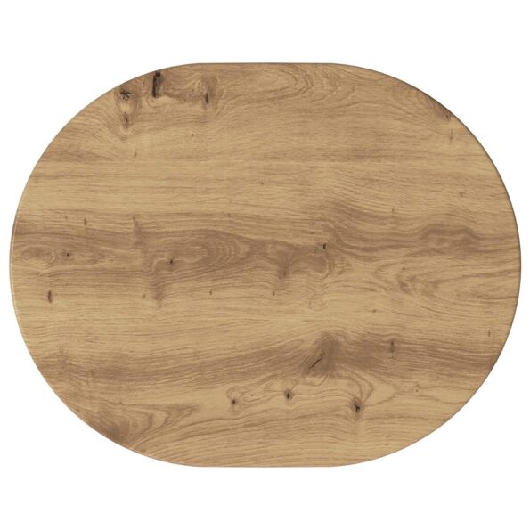 vidaXL Bočný stôl Dub artisan 50 x 39,5 x 55 cm Kompozitné drevo – Obrázok 7