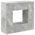 vidaXL Betónovo Sivá 82 x 29 x 74 cm – Obrázok 2