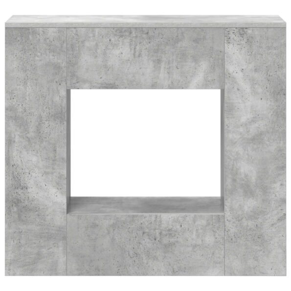 vidaXL Betónovo Sivá 82 x 29 x 74 cm – Obrázok 5