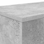 vidaXL Betónovo Sivá 82 x 29 x 74 cm – Obrázok 8