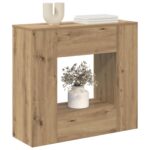 vidaXL Remeselný Dub 82 x 29 x 74 cm – Obrázok 3