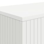 vidaXL Konzolový stôl Biely 101 x 29 x 74 cm Konštruované drevo – Obrázok 8