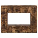 vidaXL Konzolový stôl Údený Dub 101 x 29 x 74 cm Konštruované drevo – Obrázok 5