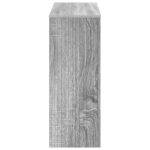 vidaXL Konzolový stôl Sivá Sonoma 101 x 29 x 74 cm Konštruované drevo – Obrázok 6
