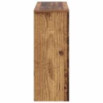 vidaXL Konzolový stôl Staré drevo 101 x 29 x 74 cm Konštruované drevo – Obrázok 6
