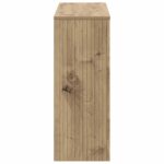 vidaXL Konzolový stôl Pruhovaný Remeselný Dub 101 x 29 x 74 cm – Obrázok 6
