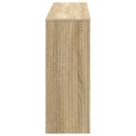 vidaXL Konzolový stôl Sonoma dub 155 x 29 x 74 cm Konštruované drevo – Obrázok 6