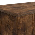 vidaXL Konzolový stôl Údený Dub 155 x 29 x 74 cm Konštruované drevo – Obrázok 8