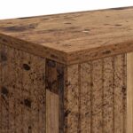 vidaXL Konzolový stôl Staré drevo 155 x 29 x 74 cm Konštruované drevo – Obrázok 8