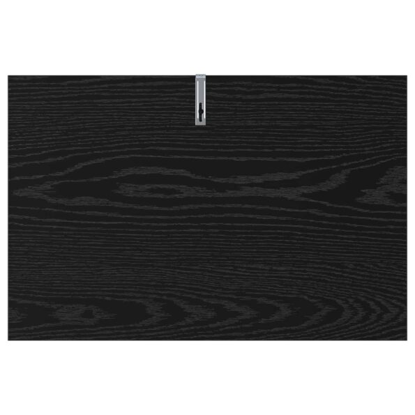 vidaXL Bočný stôl Čierny dub 60 x 40 x 65 cm Kompozitné drevo – Obrázok 7