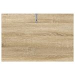 vidaXL Bočný stôl Dub sonoma 60 x 40 x 65 cm Kompozitné drevo – Obrázok 7