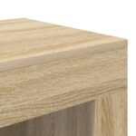 vidaXL Bočný stôl Dub sonoma 60 x 40 x 65 cm Kompozitné drevo – Obrázok 8