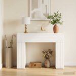 vidaXL Konferenčný stolík Biela 102 x 35 x 75 cm Kompozitné drevo – Obrázok 4