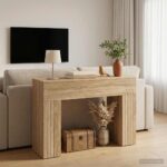 vidaXL Konferenčný stolík Dub sonoma 102 x 35 x 75 cm Kompozitné drevo