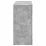vidaXL Konferenčný stolík Betónovo sivá 102 x 35 x 75 cm – Obrázok 6