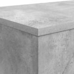 vidaXL Konferenčný stolík Betónovo sivá 102 x 35 x 75 cm – Obrázok 8