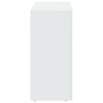 vidaXL Konferenčný stolík Biela s vysokým leskom 102 x 35 x 75 cm – Obrázok 6