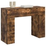 vidaXL Konferenčný stolík Dymový dub 102 x 35 x 75 cm Kompozitné drevo – Obrázok 3