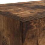 vidaXL Konferenčný stolík Dymový dub 102 x 35 x 75 cm Kompozitné drevo – Obrázok 8
