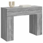 vidaXL Konferenčný stolík Sivá sonoma 102 x 35 x 75 cm – Obrázok 3