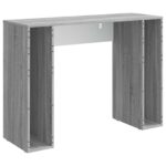 vidaXL Konferenčný stolík Sivá sonoma 102 x 35 x 75 cm – Obrázok 7