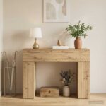 vidaXL Konferenčný stolík Dub artisan 102 x 35 x 75 cm – Obrázok 4