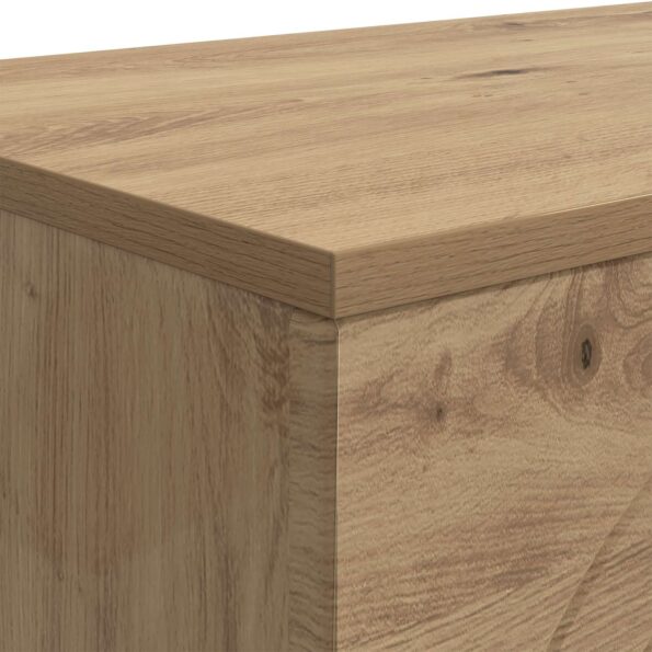 vidaXL Konferenčný stolík Dub artisan 102 x 35 x 75 cm – Obrázok 8