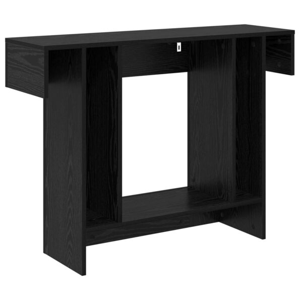 vidaXL Čierny Dub 101 x 30 x 74 cm – Obrázok 7