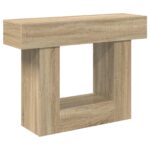 vidaXL Sonoma dub 101 x 30 x 74 cm – Obrázok 2
