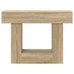 vidaXL Sonoma dub 101 x 30 x 74 cm – Obrázok 5