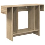 vidaXL Sonoma dub 101 x 30 x 74 cm – Obrázok 7