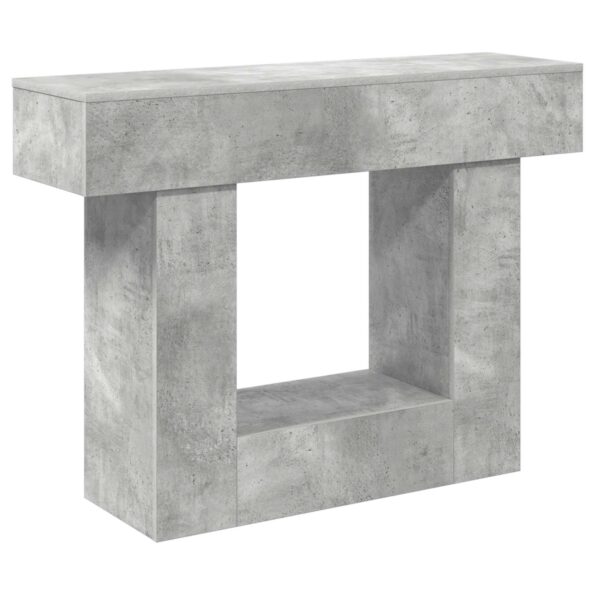 vidaXL Betónovo Sivá 101 x 30 x 74 cm – Obrázok 2