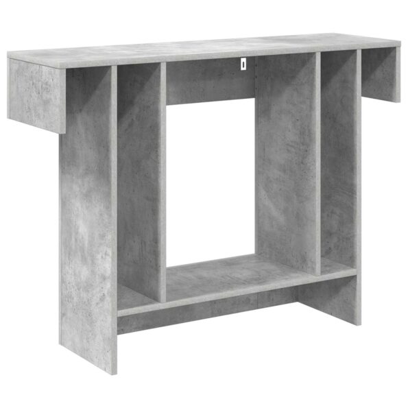 vidaXL Betónovo Sivá 101 x 30 x 74 cm – Obrázok 7