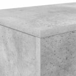 vidaXL Betónovo Sivá 101 x 30 x 74 cm – Obrázok 8