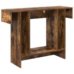 vidaXL Údený Dub 101 x 30 x 74 cm – Obrázok 7