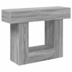 vidaXL Sivá Sonoma 101 x 30 x 74 cm – Obrázok 2