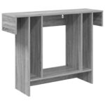 vidaXL Sivá Sonoma 101 x 30 x 74 cm – Obrázok 7