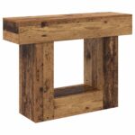 vidaXL Staré drevo 101 x 30 x 74 cm – Obrázok 2