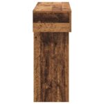 vidaXL Staré drevo 101 x 30 x 74 cm – Obrázok 6