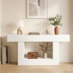 vidaXL Biely 160 x 30 x 74 cm