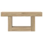 vidaXL Sonoma dub 160 x 30 x 74 cm – Obrázok 5