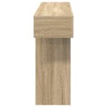 vidaXL Sonoma dub 160 x 30 x 74 cm – Obrázok 6