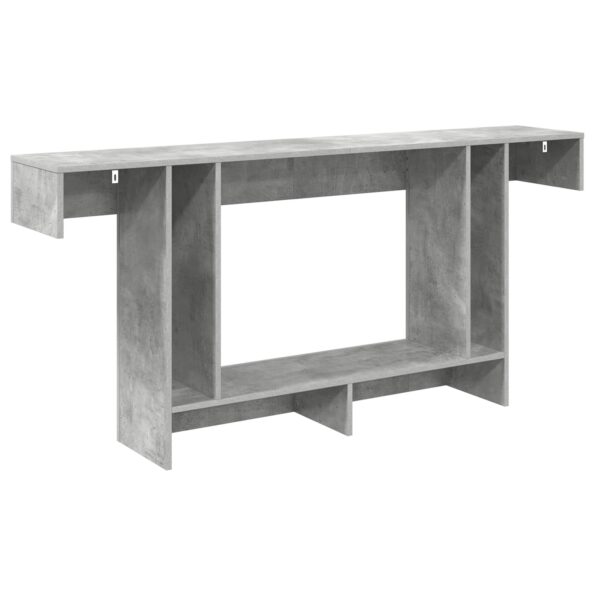 vidaXL Betónovo Sivá 160 x 30 x 74 cm – Obrázok 7