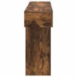 vidaXL Údený Dub 160 x 30 x 74 cm – Obrázok 6