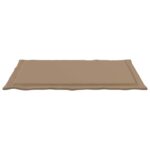 vidaXL Vankúše na sedenie 2 pcs Sivohnedá 47 x 36 x 2 cm Polyester – Obrázok 7
