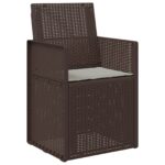 vidaXL Vankúše na sedenie 2 pcs Svetlosivá 47 x 36 x 2 cm Polyester – Obrázok 3