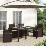 vidaXL Vankúše na sedenie 4 pcs Krémová 47 x 36 x 2 cm Polyester