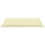 vidaXL Vankúše na sedenie 4 pcs Krémová 47 x 36 x 2 cm Polyester – Obrázok 7