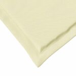 vidaXL Vankúše na sedenie 4 pcs Krémová 47 x 36 x 2 cm Polyester – Obrázok 8